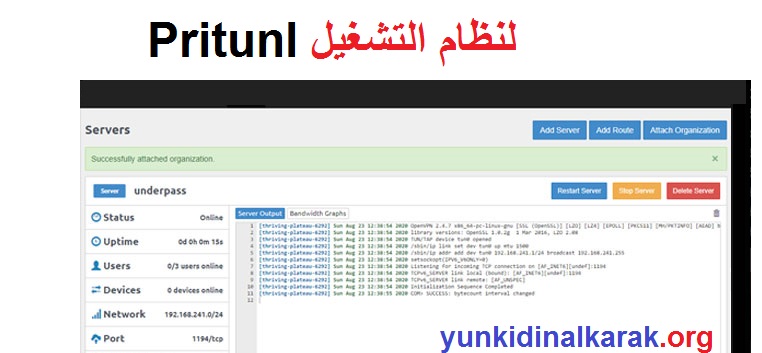 Pritunl + رمز الترخيص لنظام التشغيل Windows