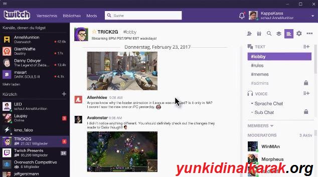 Twitch لنظام التشغيل Windows تحميل مجاني