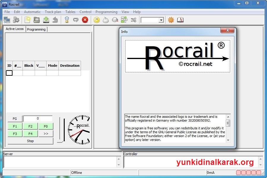 Rocrail الكراك لنظام التشغيل احدث 2025